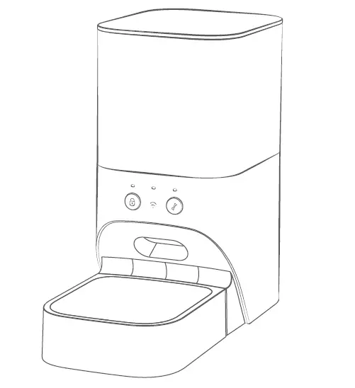 Shenzhen Apeman Innovations Technology PF56 Automatic Pet Feeder User Guide-producta