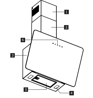IKEA FINSMAKARE Wall Mounted Range Hood fig2