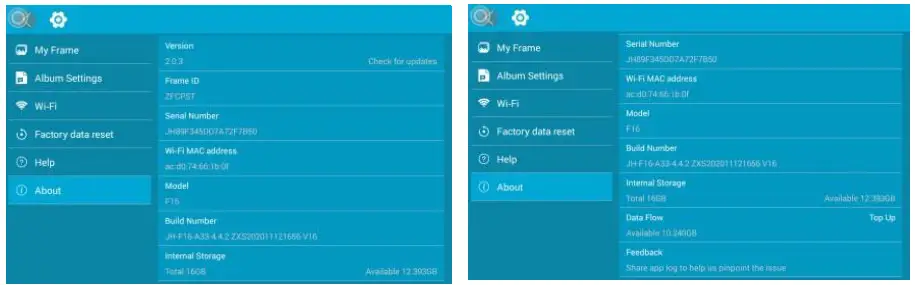 FULLJA JT101M Digital Photo Frame- About