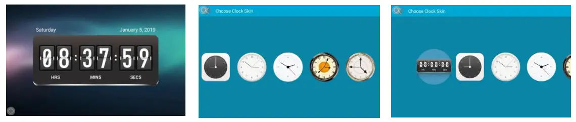 FULLJA JT101M Digital Photo Frame- Clock