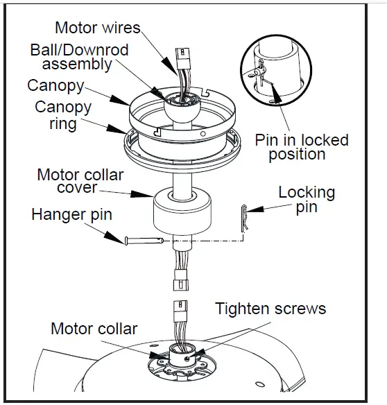 AirPro P250071 Ceiling Fan-10