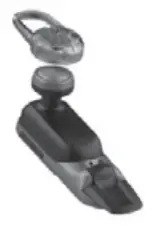 motorola HK500 Wireless Mono Headset - glance 1