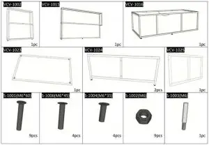 FIG 1 Parts List