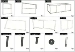 FIG 10 Parts List