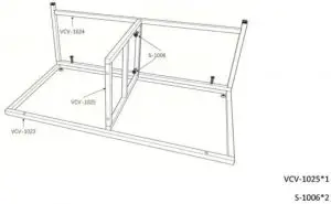 FIG 17 Rectangle coffee table