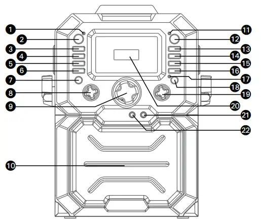 singing machine SMC273BK Singcast K-Box Bluetooth Karaoke Machine 2