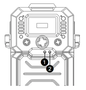 singing machine SMC273BK Singcast K-Box Bluetooth Karaoke Machine 4