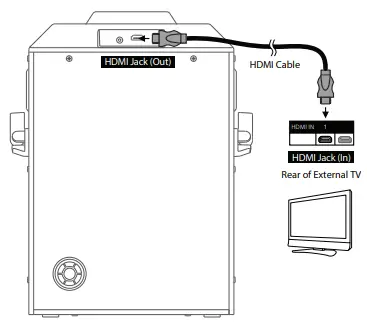 singing machine SMC273BK Singcast K-Box Bluetooth Karaoke Machine 6