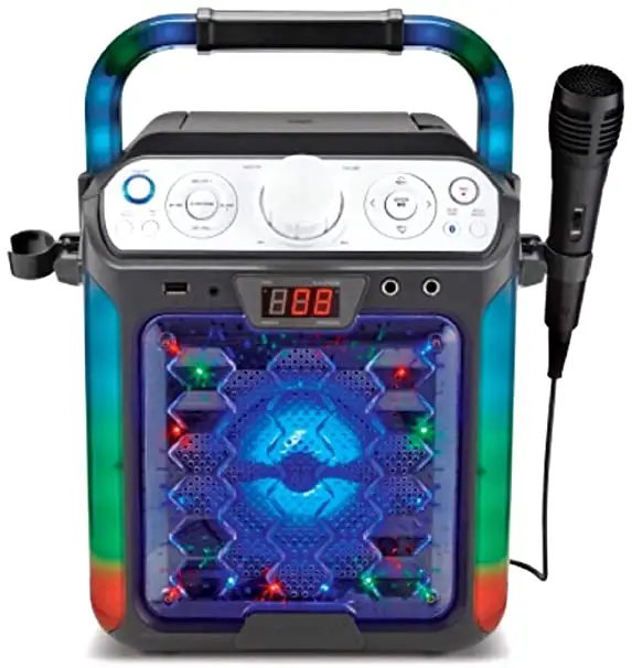 singing machine SMC273BK Singcast K-Box Bluetooth Karaoke Machine
