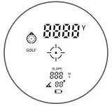 Blue Tees GOLF Series 3 Max Golf Laser Rangefinder - GOLF