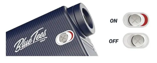 Blue Tees GOLF Series 3 Max Golf Laser Rangefinder - SWITCH