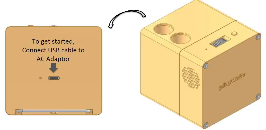 Panic PDD-01 Playdate Stereo Dock fig-1