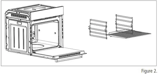caple C2237 Classic Single Oven - pushing