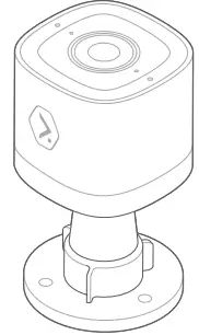 ALARM COM ADC-V724 1080p Outdoor WiFi Camera with Two Way Audio-fig1