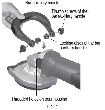 metabo GM 13Y Concrete Grinder fig 3