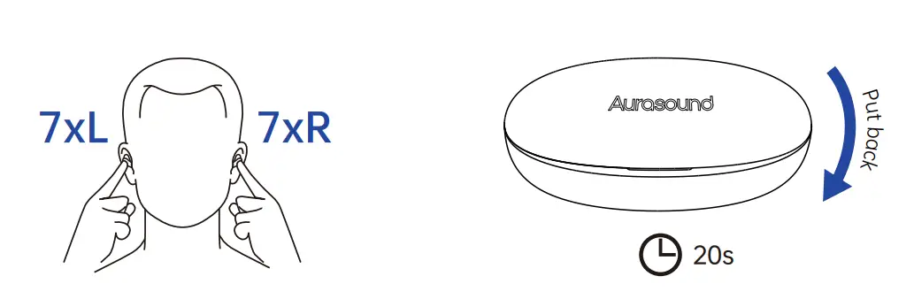 AURA SOUND BEANbuds Wireless Earbuds - fig 3