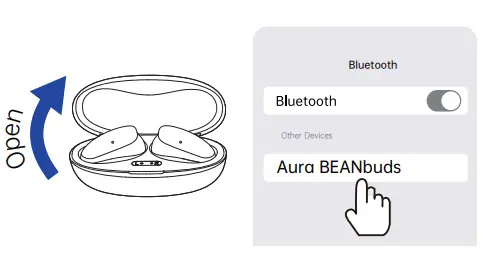 AURA SOUND BEANbuds Wireless Earbuds - fig 4