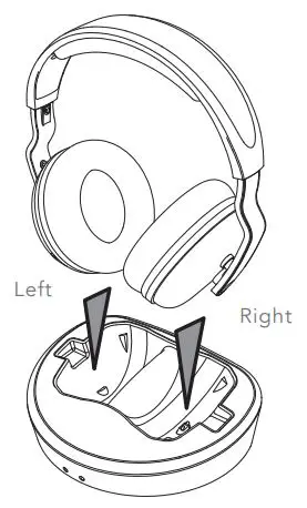 RCA WHP145 Wireless Headphones User Guide - Charge the headphones
