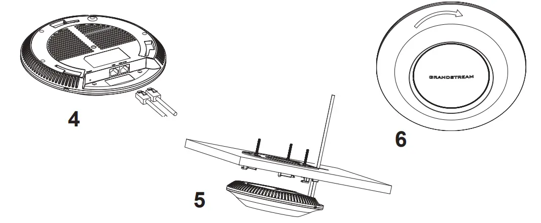 GRANDSTREAM GWN7660 80211ax 2x2 Wi Fi 6 Access Point - fig 1
