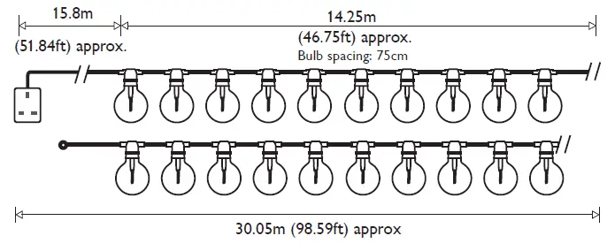 JOHN-LEWIS-70683820-Festoon-20--Light -ED-Outdoor -ine-Light-1