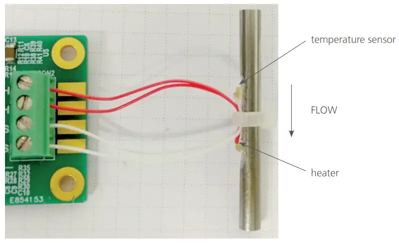 iST FS5 Flow Demo Board - Wiring for OOL Sensor