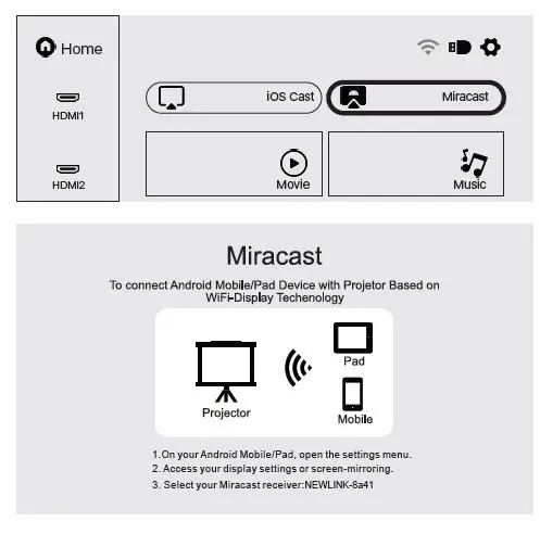 Guangzhou Rigal Electronics RD-828 LED Projector fig 14