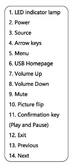 Guangzhou Rigal Electronics RD-828 LED Projector fig 16