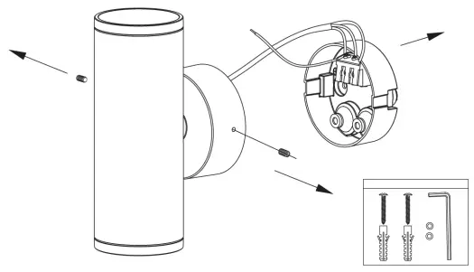 DAVIS LIGHTING BURD20 Bathurst BURD Wall Light pic 2