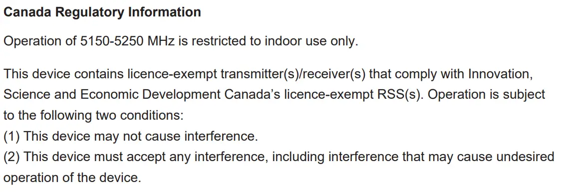 GRANDSTREAM GRP2615 Carrier-Grade HD IP Phone Installation Guide - Canada Regulatory Information
