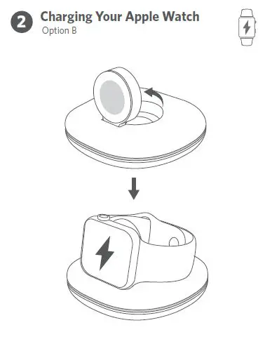 ANKER A8801 Magnetic Charging Dock For Apple Watch 3