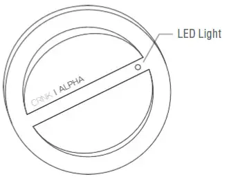 CRNK Alpha Smart Ski Helmet - Main button function 6