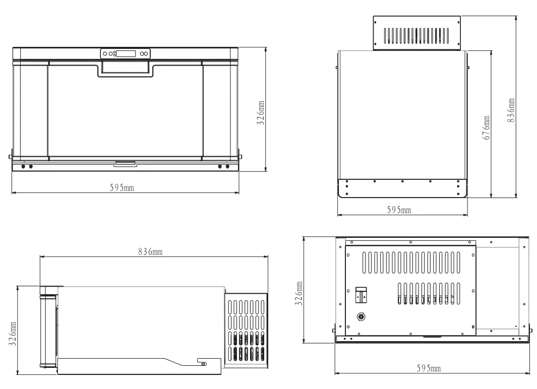 EVAKOOL DC40 DRW SA 40 Litre Drawer Fridge Freezer-fig7