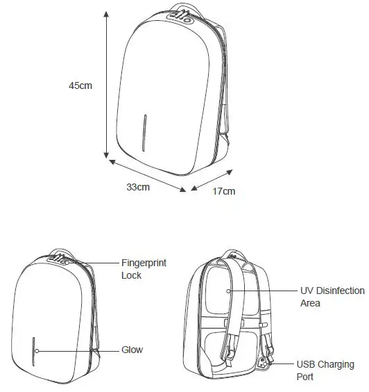OKAI SP10 Smart Backpack-2