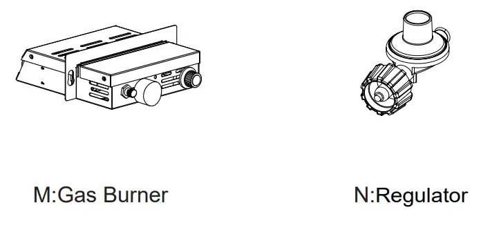PIZZELLO Outdoor Pizza Oven 13 Inch Wood Fired Stainless Steel Pizza Ovens-fig1