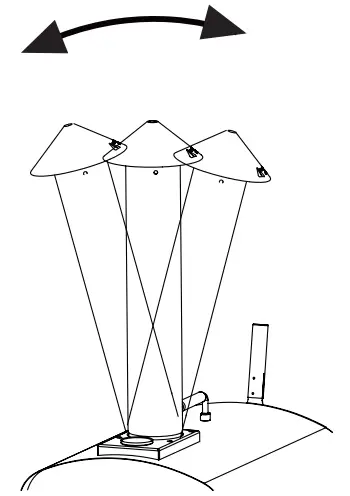PIZZELLO Outdoor Pizza Oven 13 Inch Wood Fired Stainless Steel Pizza Ovens-fig8