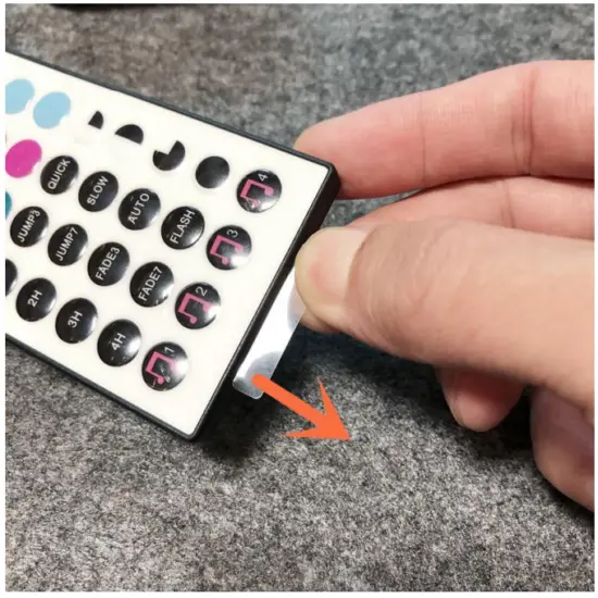 JUNQOKW QW202203001 Smart Led Strip Lights 65.6ft - remote control