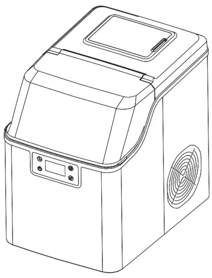 COSTWAY EP25064US Ice Maker -