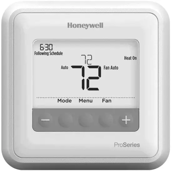 Honeywell T4 Pro Programmable Thermostat 1 Heat