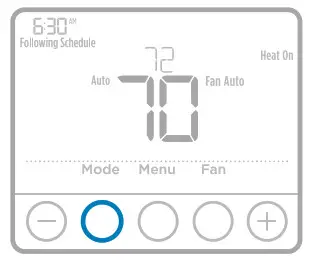 Honeywell T4 Pro Programmable Thermostat 1 Heat - Fig 1