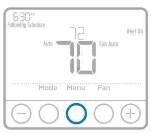 Honeywell T4 Pro Programmable Thermostat 1 Heat - Fig 5