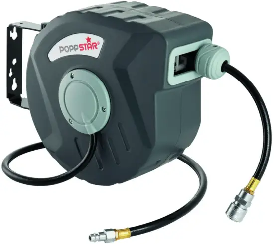 POPPSTAR B08CR373HG Premium Compressed Air Hose Reel -