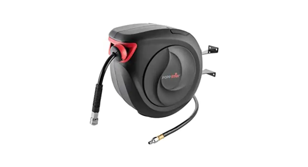 Poppstar B08cr373hg Premium Compressed Air Hose Reel Instruction Manual Poppstar B08cr373hg Premium Compressed Air Hose Reel Instruction Manual