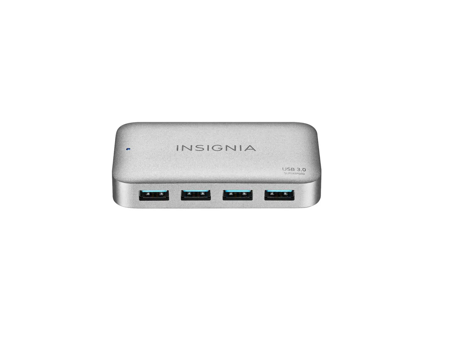 Insignia Ns-ph3a4ap 4-port Usb 3.0 Powered Hub Metallic Gray User Guide