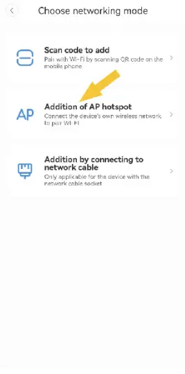 YCC365 - Connection by AP Hotspot 3