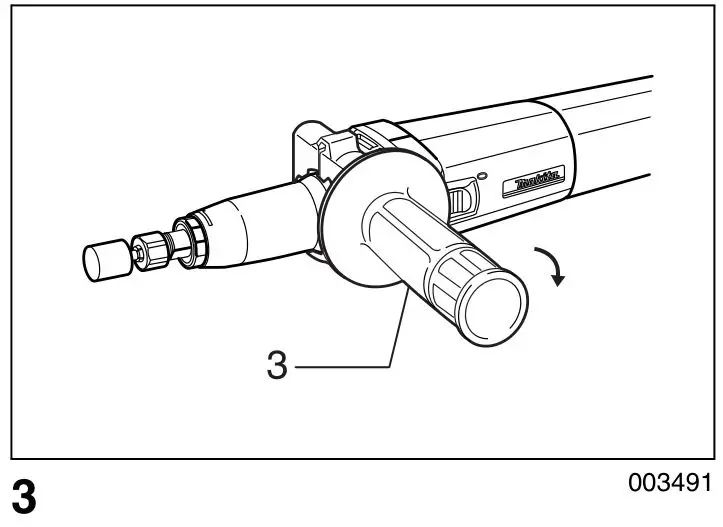 makita GD0800C Die Grinder Teal - figure 3