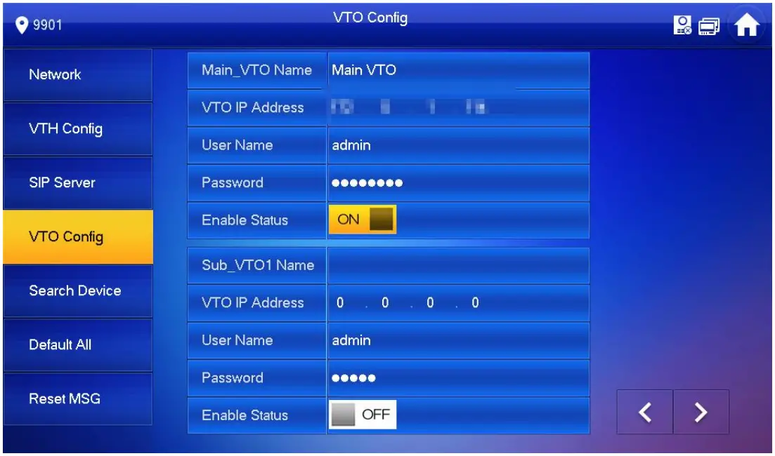 Configuring VTO