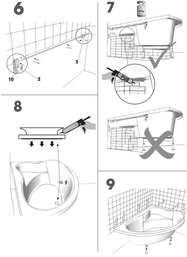 TEIKO-Corner-bathtub-Nera-FIG-5