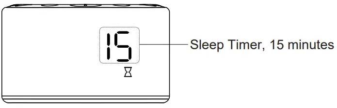HOUSBAY RS10 Sound Machine with Alarm Clock-fig22