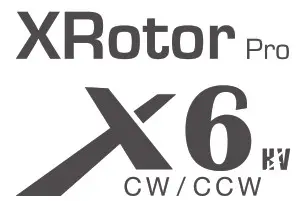 XRotor Pro X6 logo