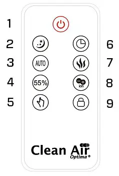 Clean Air Optima CA-606B Portable Ultrasonic Humidifier - fig 8